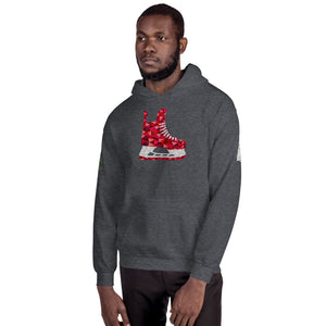 Red Skate Unisex Hoodie