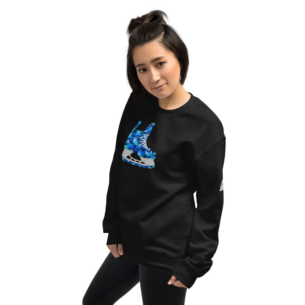 Blue Skate Unisex Sweatshirt