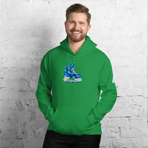 Blue Skate Unisex Hoodie