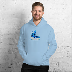 Blue Skate Unisex Hoodie