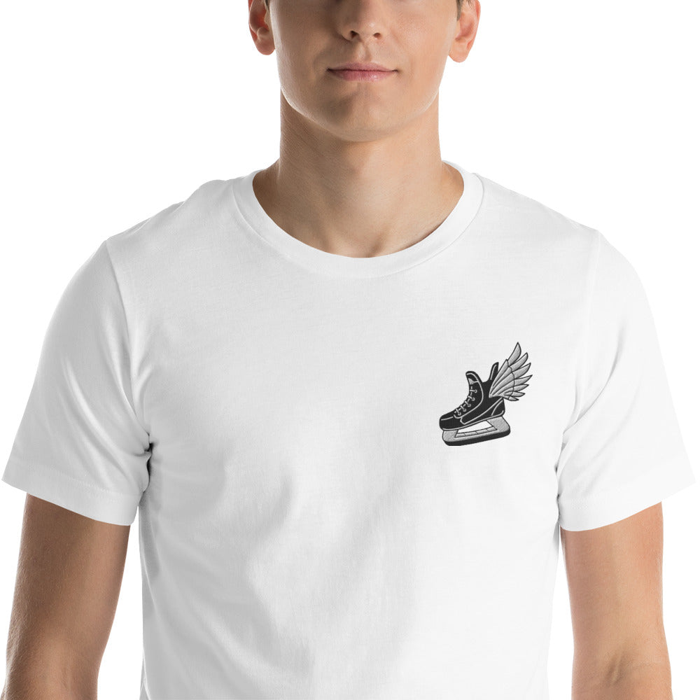 Flying Skate Embroidery T