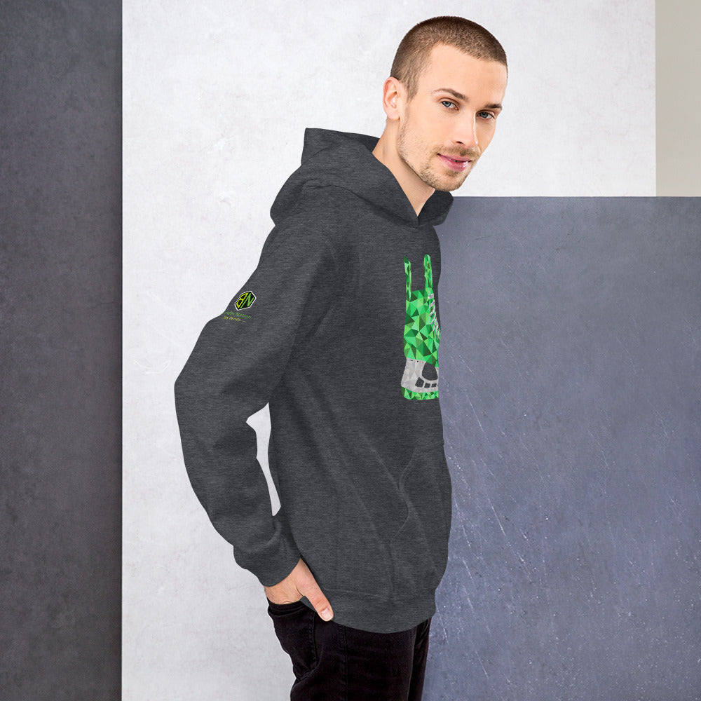 Green Skate Unisex Hoodie