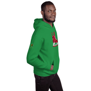 Red Skate Unisex Hoodie