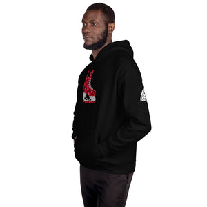 Red Skate Unisex Hoodie