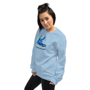 Blue Skate Unisex Sweatshirt