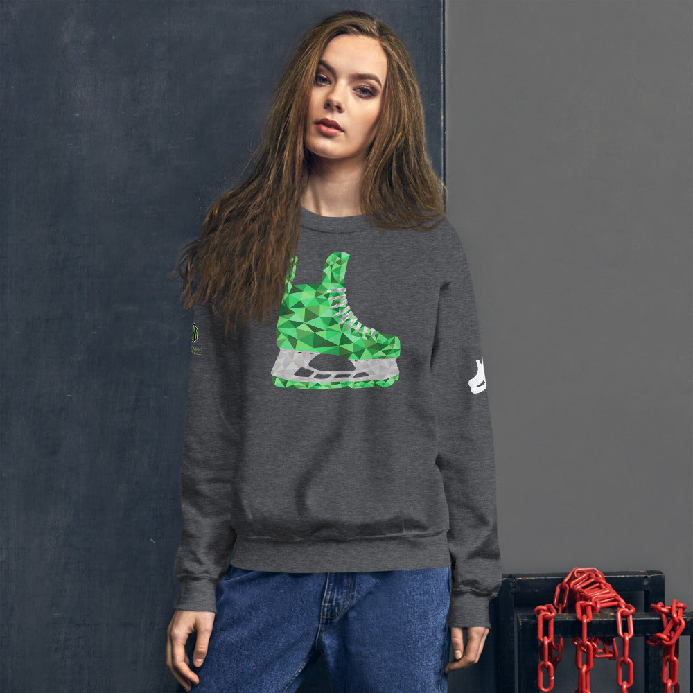 Green Skate Unisex Sweatshirt