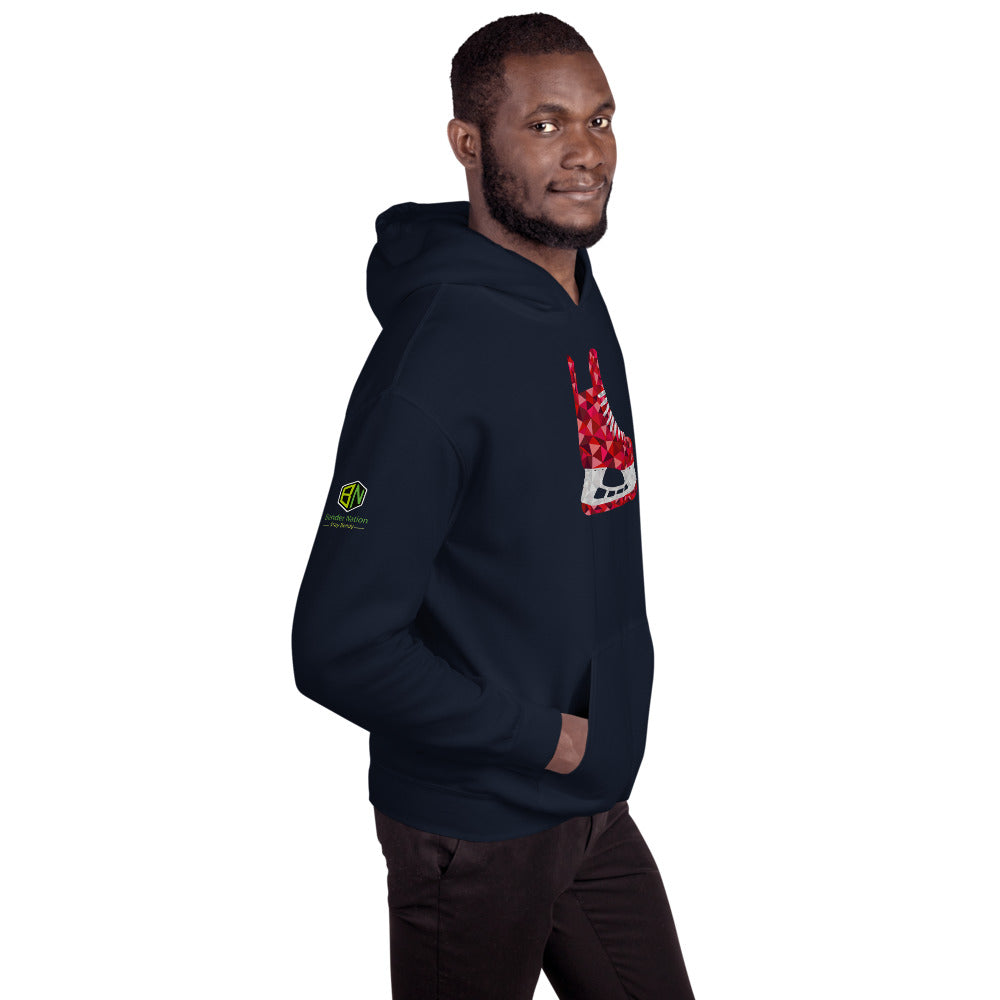 Red Skate Unisex Hoodie