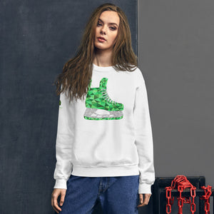 Green Skate Unisex Sweatshirt