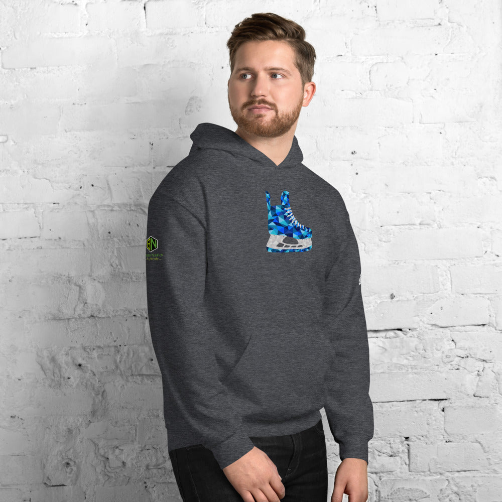 Blue Skate Unisex Hoodie