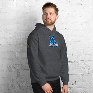 Blue Skate Unisex Hoodie