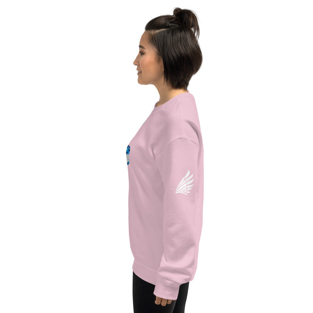 Blue Skate Unisex Sweatshirt