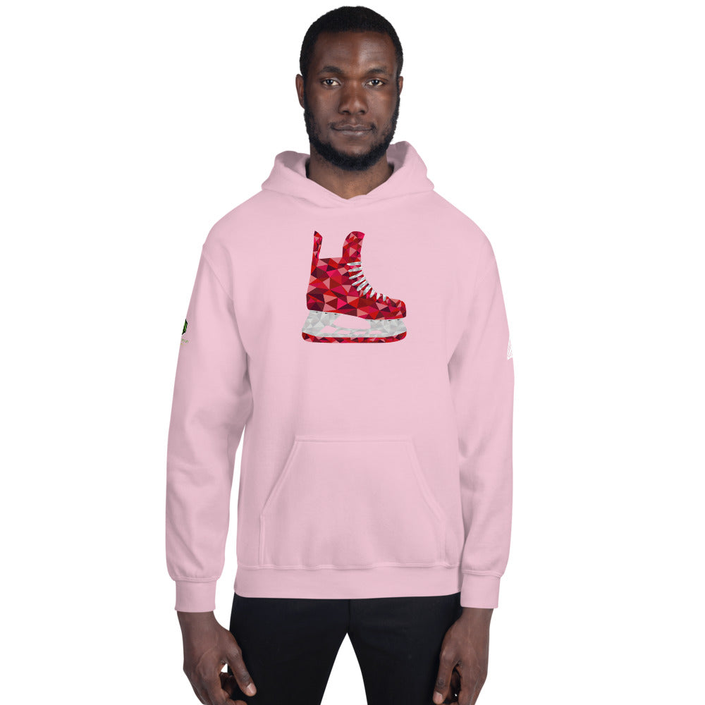 Red Skate Unisex Hoodie