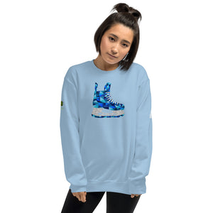 Blue Skate Unisex Sweatshirt