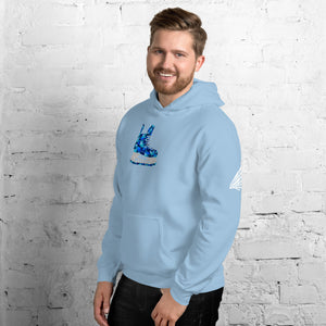 Blue Skate Unisex Hoodie