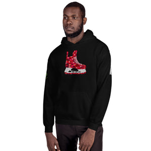 Red Skate Unisex Hoodie