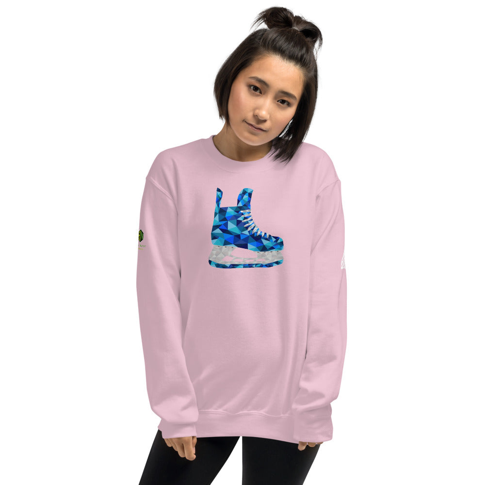 Blue Skate Unisex Sweatshirt