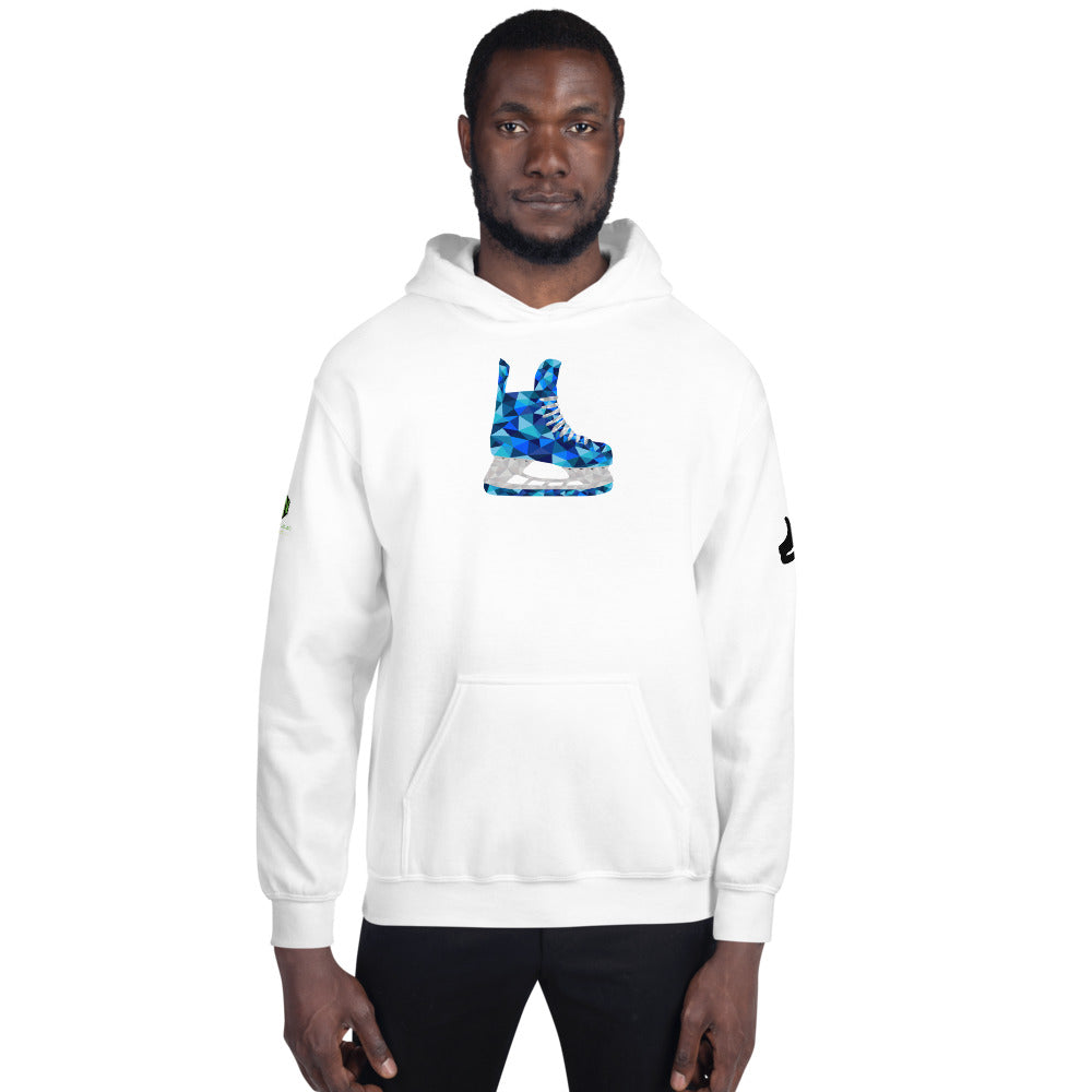 Blue Skate Unisex Hoodie