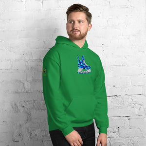 Blue Skate Unisex Hoodie