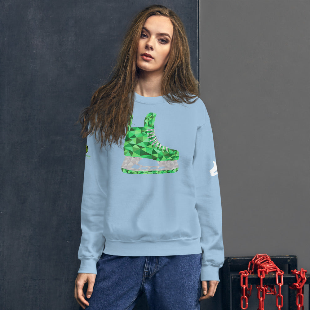 Green Skate Unisex Sweatshirt