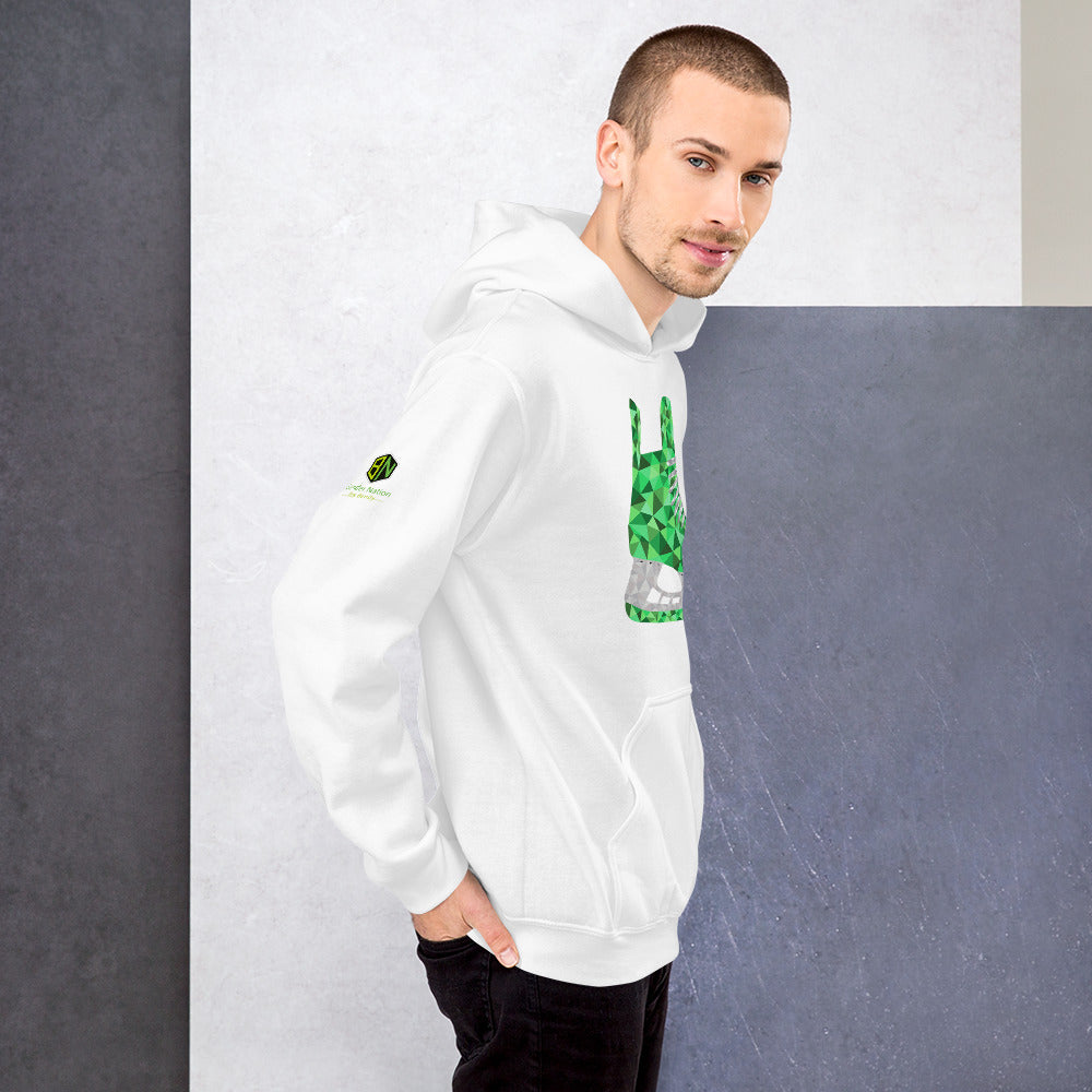 Green Skate Unisex Hoodie