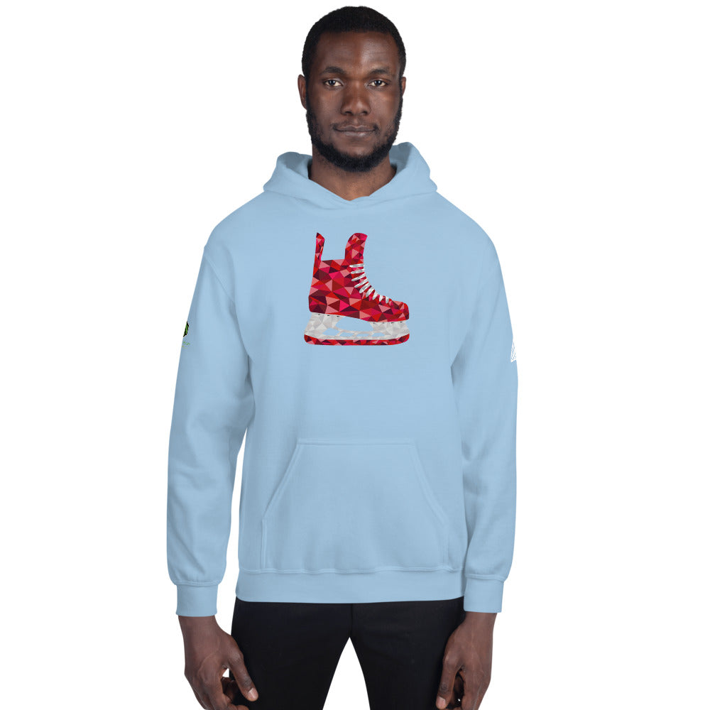 Red Skate Unisex Hoodie