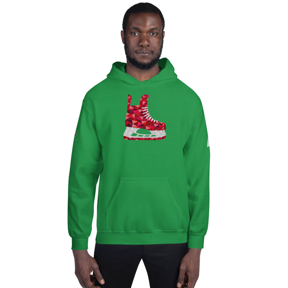 Red Skate Unisex Hoodie