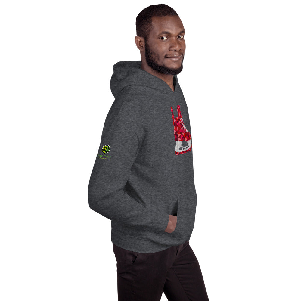 Red Skate Unisex Hoodie