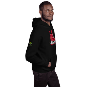 Red Skate Unisex Hoodie