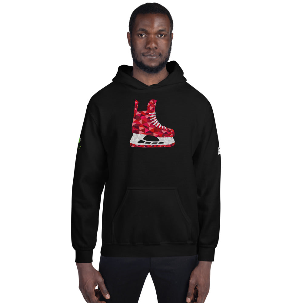 Red Skate Unisex Hoodie