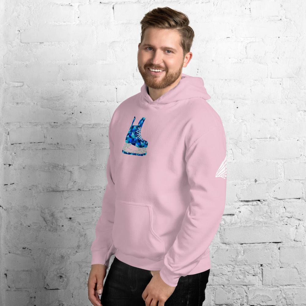 Blue Skate Unisex Hoodie