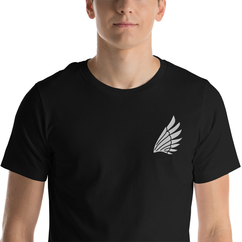 Skate Wings Embroidery T