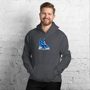 Blue Skate Unisex Hoodie