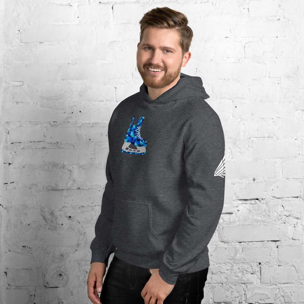 Blue Skate Unisex Hoodie