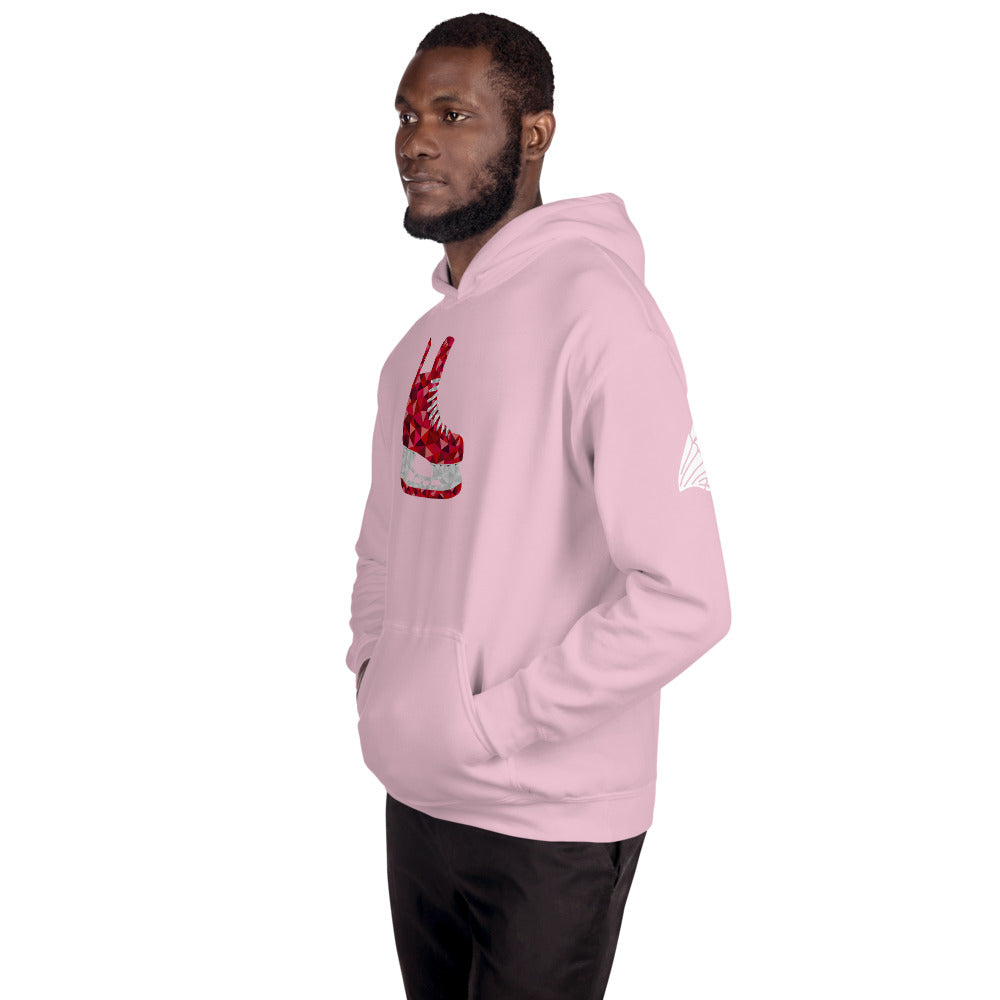 Red Skate Unisex Hoodie