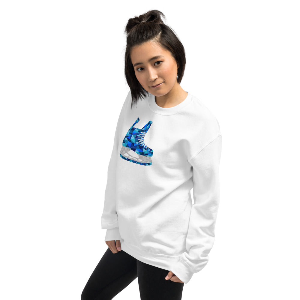 Blue Skate Unisex Sweatshirt