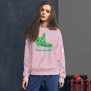 Green Skate Unisex Sweatshirt