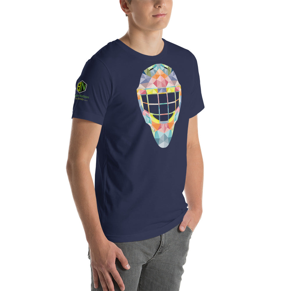 Goal Mask Poly Unisex T-Shirt